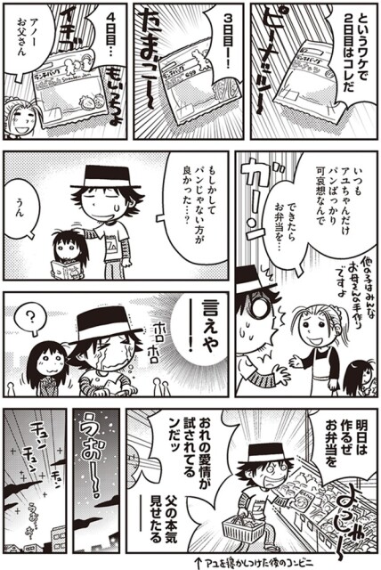 もしかしてパンじゃない方が良かった…？