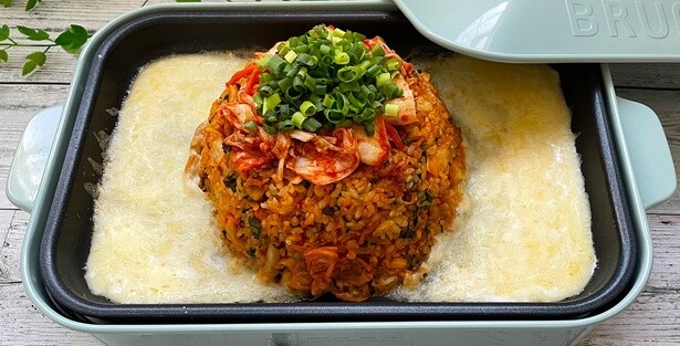 豚キムチーズチャーハン