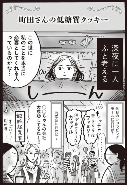 深夜に一人　ふと考える