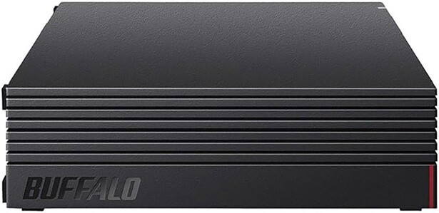 【Amazon.co.jp限定】バッファロー 外付けハードディスク 4TB テレビ録画:PC:PS4:4K対応 バッファロー製nasne™対応 静音&コンパクト 日本製 故障予測 みまもり合図 HD-AD4U3