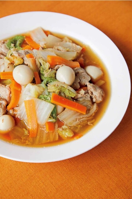 煮るのが短時間でも深みのあるおいしさ！
