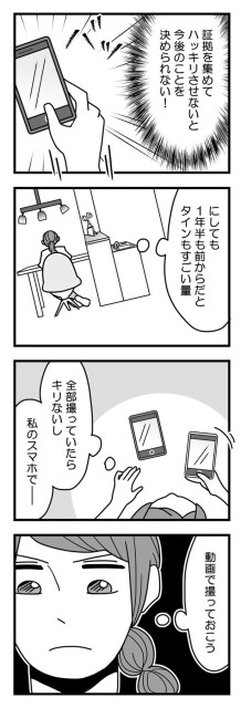 証拠を集めてハッキリさせないと今後のことを決められない！