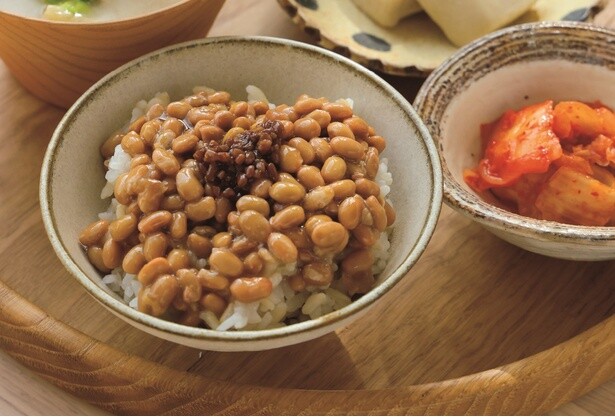 毎日のごはんに発酵食品を加える！（▶︎次へ）