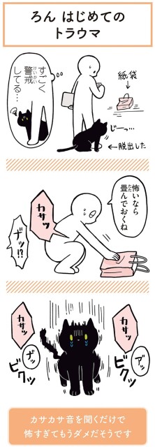 すごく警戒してる…