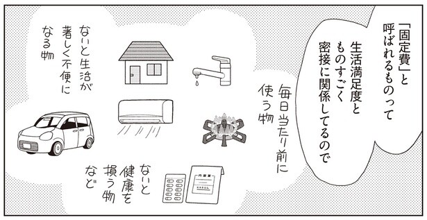 生活満足度と密接な関係