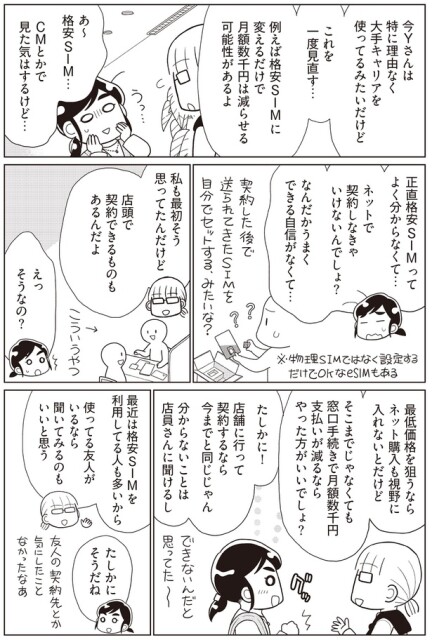 格安SIM…