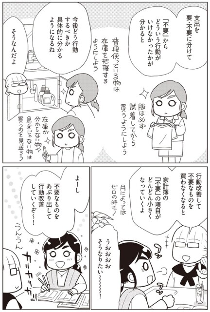 不要なものを買わなくなると