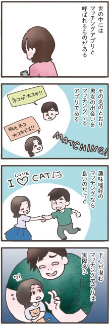 世の中にはマッチングアプリと呼ばれるものがある