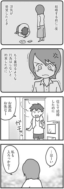 信じて結婚したのに