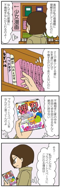 プライベートスペースにこだわる理由