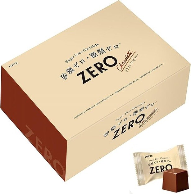 ロッテ ゼロチョコレート 大容量ボックス 720g