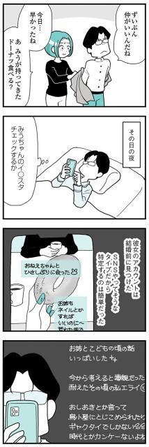 義妹のSNSチェック…