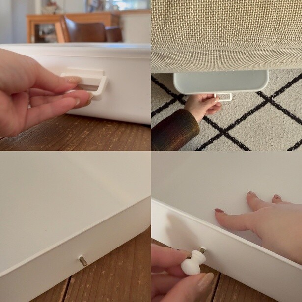 貼るだけで簡単に取り付け