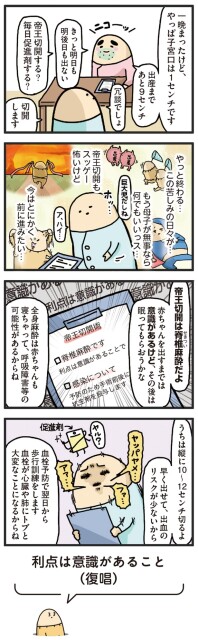 帝王切開する？毎日促進剤する？