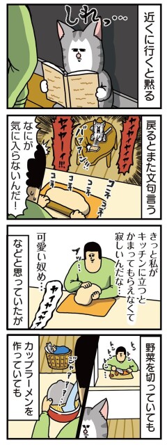 きっとかまってもらえなくて寂しいんだな…