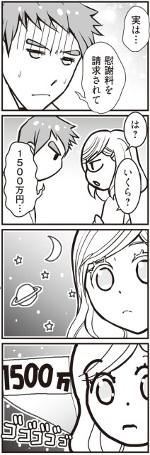 慰謝料を請求されて