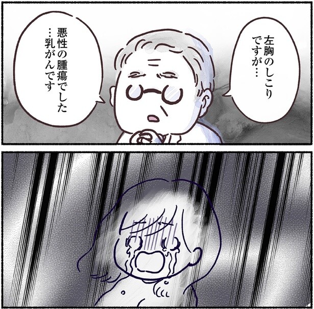 『33歳ママ、乳がんステージ3でおっぱいにサヨナラします 寛解までのポジティブ闘病記』より