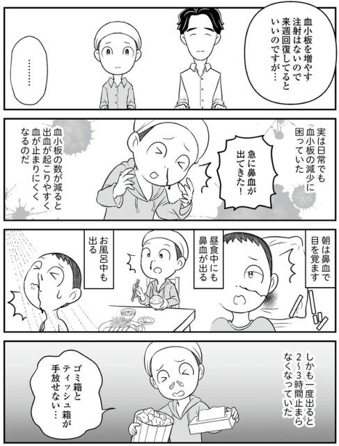血が止まりにくくなるのだ