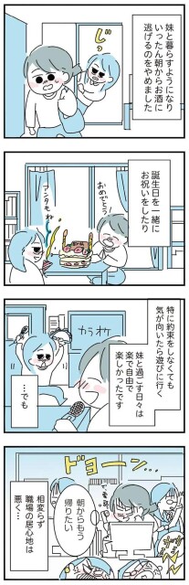 妹と暮らすようになり