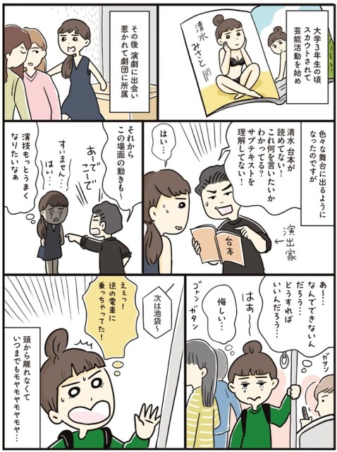 芸能活動を始め
