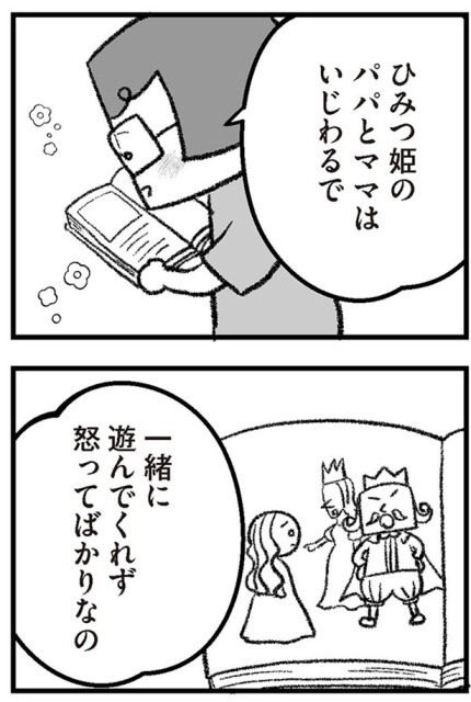 ひみつ姫のパパとママはいじわるで...