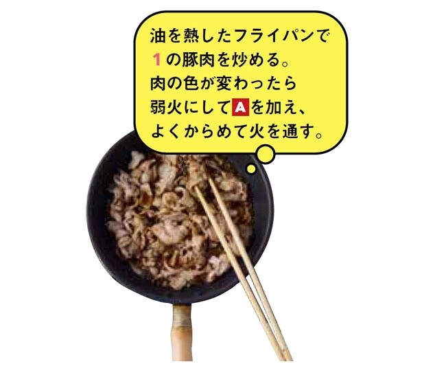 炒める