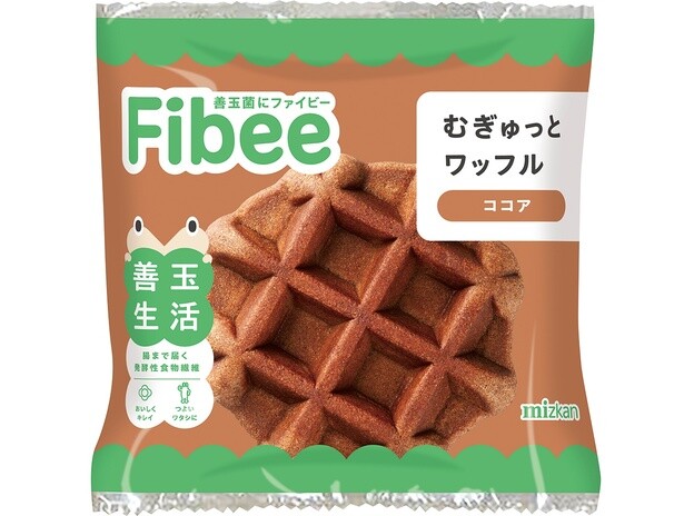 Fibeeむぎゅっとワッフルココア
