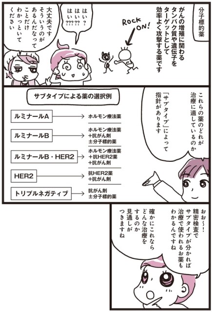 「サブタイプ」によって指針があります