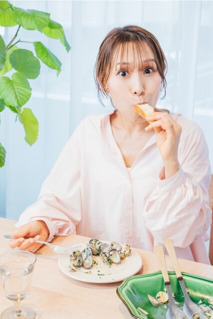 ソースはバゲットに浸して最後の一滴まで味わって♪