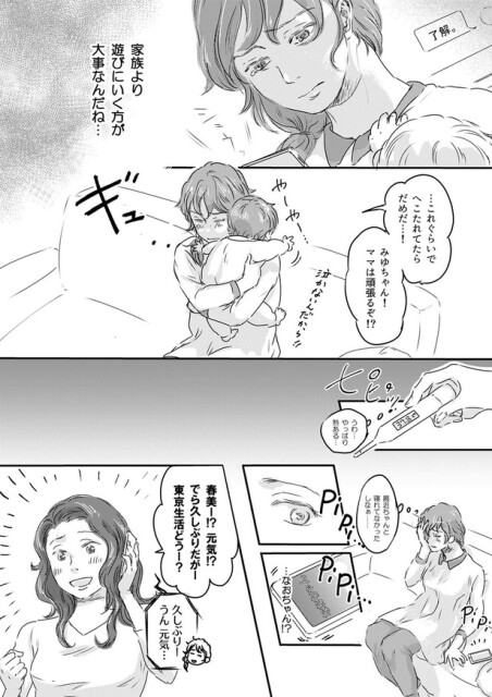 家族より遊びにいく方が大事なんだね