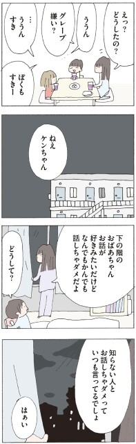 なんでもかんでも話しちゃダメだよ