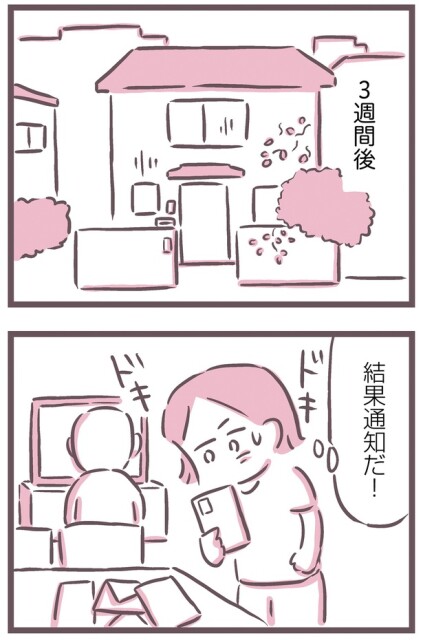 結果通知だ！