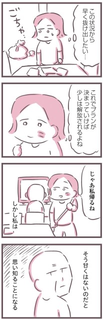 早く抜け出したい…