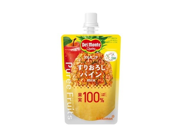 デルモンテ ピュレフルーツ すりおろしパインミックス