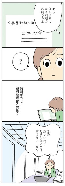 あら、久しぶりに見る同期の名前
