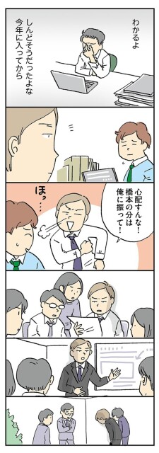 わかるよ、しんどそうだったよな