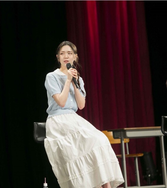 共演者とのエピソードを語るキム・ジウン