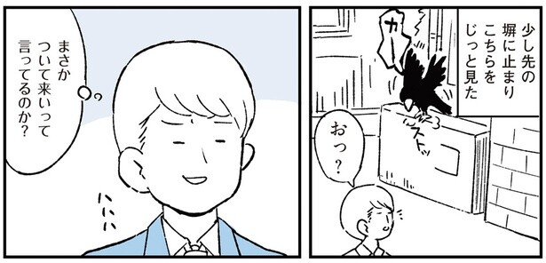 ついて来いって言ってるのか？
