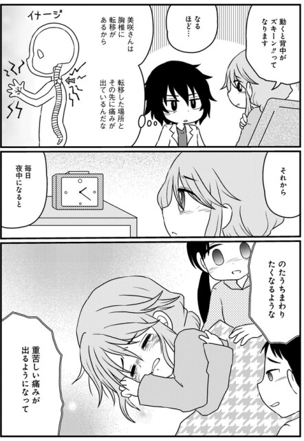 のたうちまわりたくなるような重苦しい痛みが出るようになって