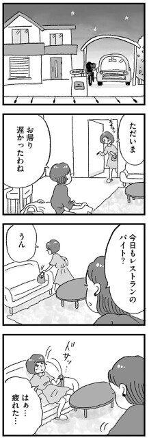今日もレストランのバイト？