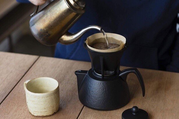 湯沸かしとしても使える！IH対応コーヒーポット