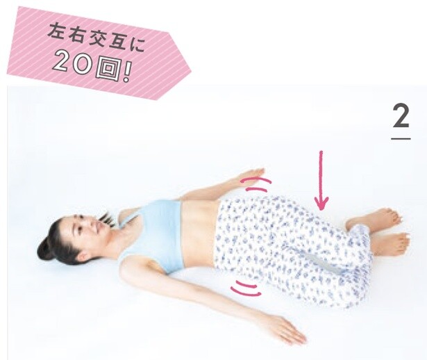 左右にゆらゆらと振っていきます