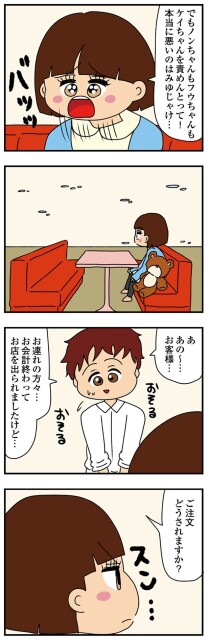 友人が帰った後