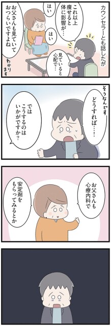 カウンセラーとも話したが