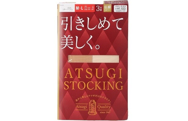 アツギ ストッキング 引きしめて美しく。 