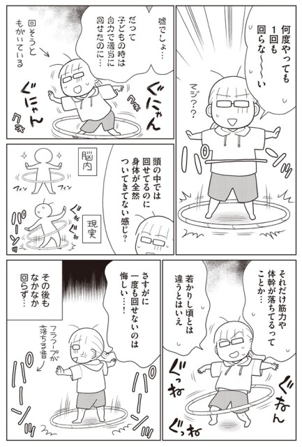頭の中では回せてるのに