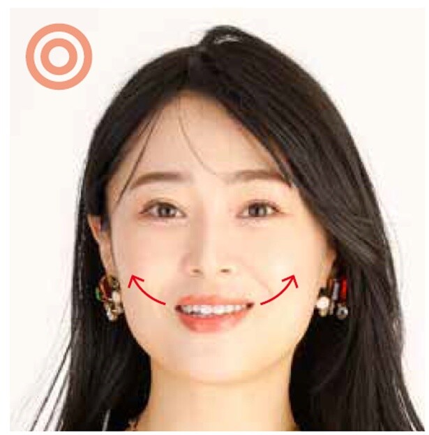 理想の笑顔