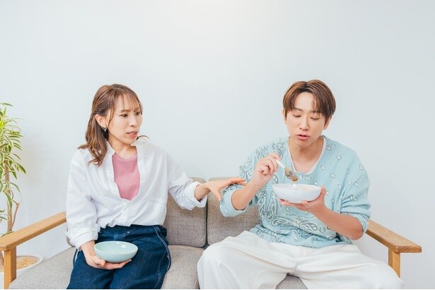 なぜか小山さんがナスも苦手だと思っているみきさん