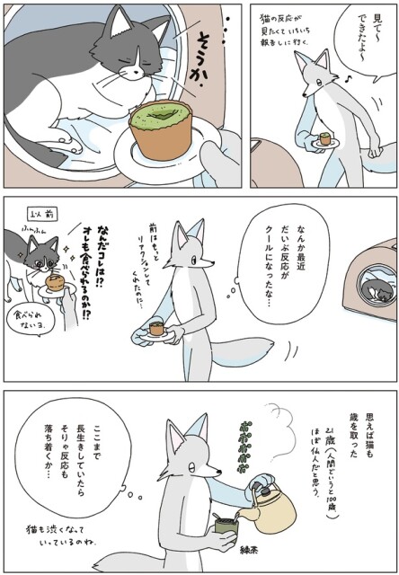 なんか最近だいぶ反応がクールになったな…