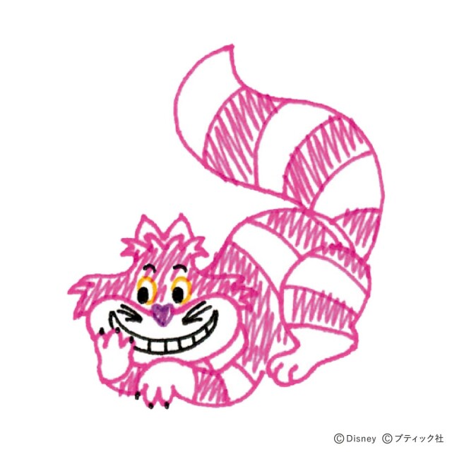 ボールペンイラスト チェシャ猫 の描き方 コラム 緑のgoo